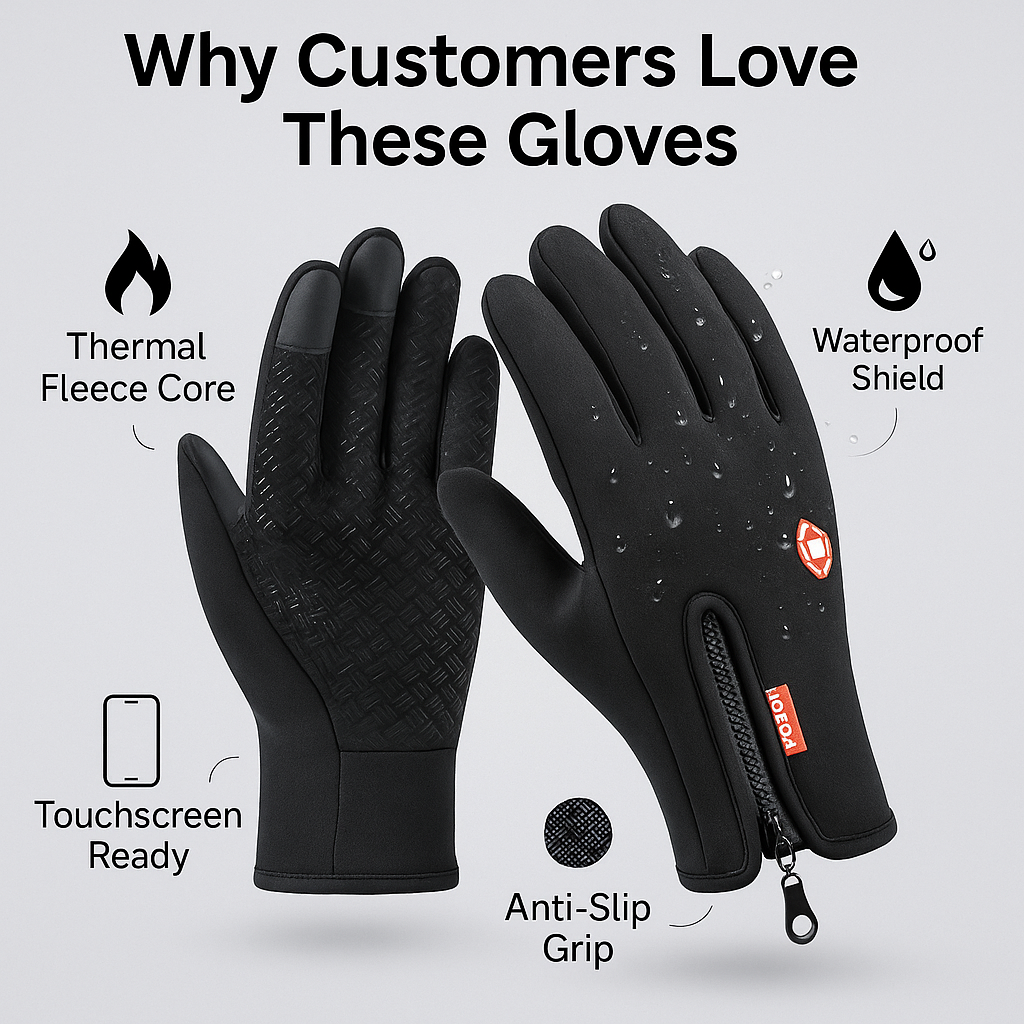 CozyTouch™ - Waterproof Winter Gloves