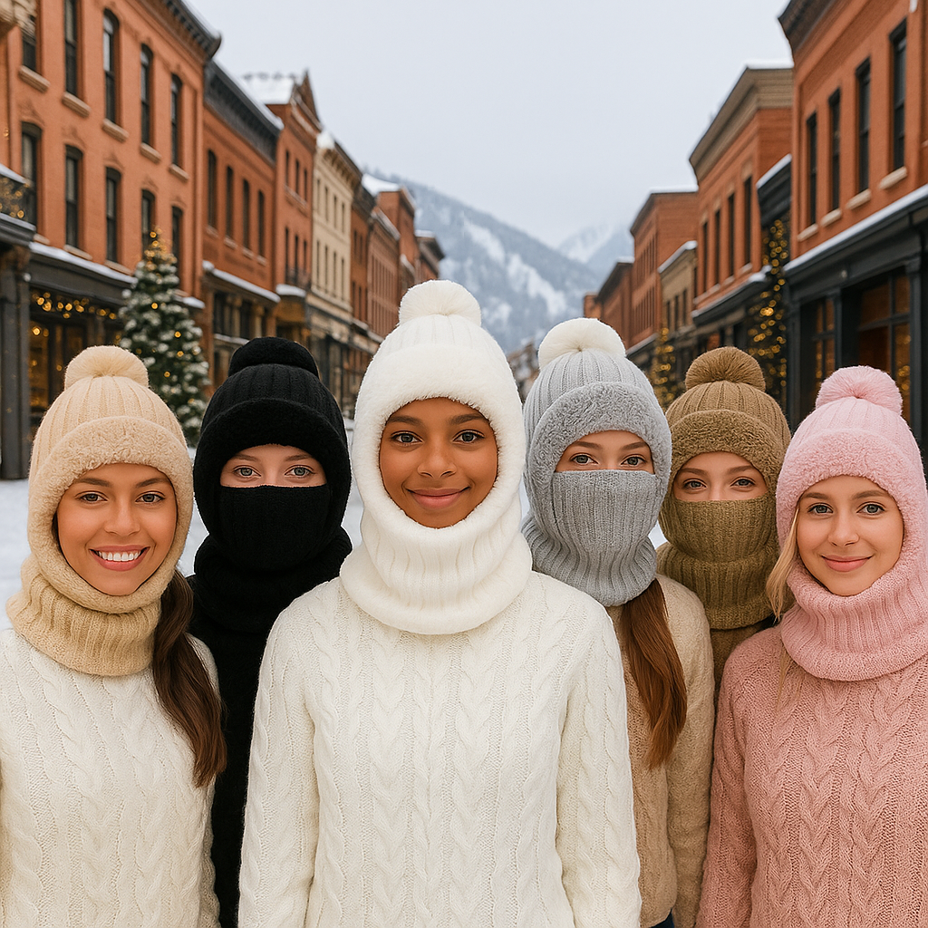 CozyHood™ - Scarf, Mask, & Beanie in One
