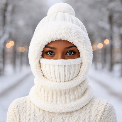 CozyHood™ - Scarf, Mask, & Beanie in One
