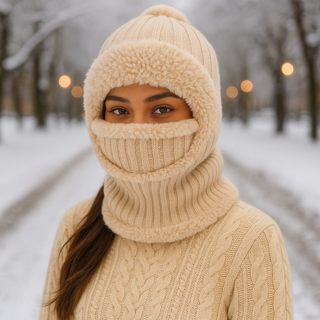 CozyHood™ - Scarf, Mask, & Beanie in One