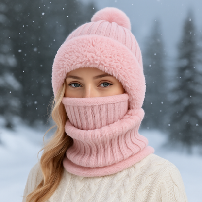 CozyHood™ - Scarf, Mask, & Beanie in One